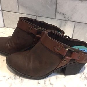 Blowfish Brown Mule Boots